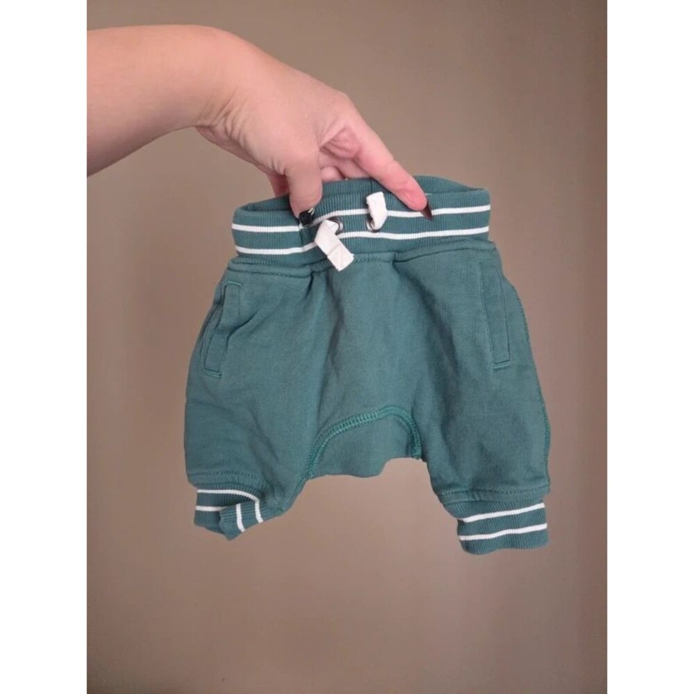 Hanna andersson cotton green pants